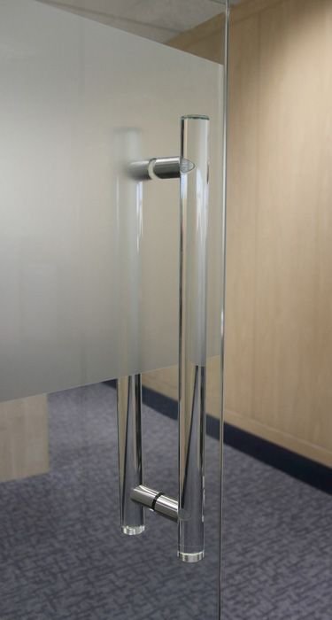 Image of Glass door Handle in catagory of door handle design